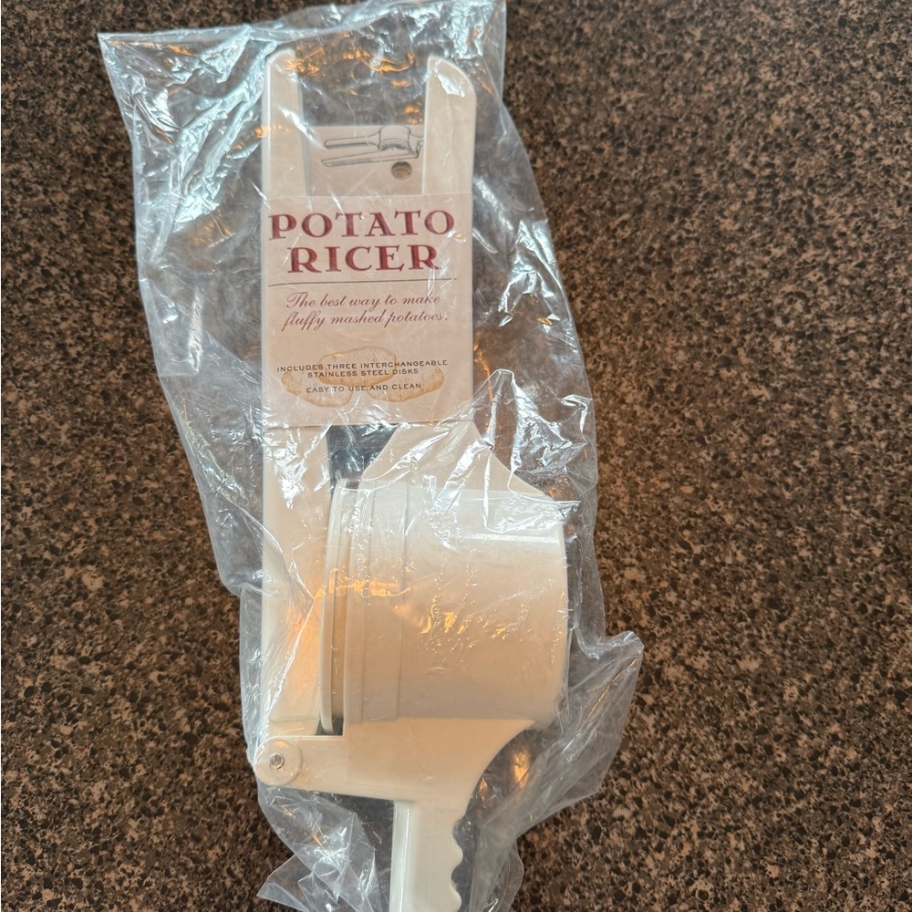 White Potato Ricer